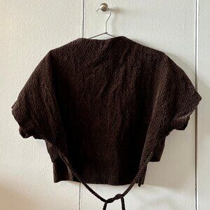 Rare Velour Missing you already top